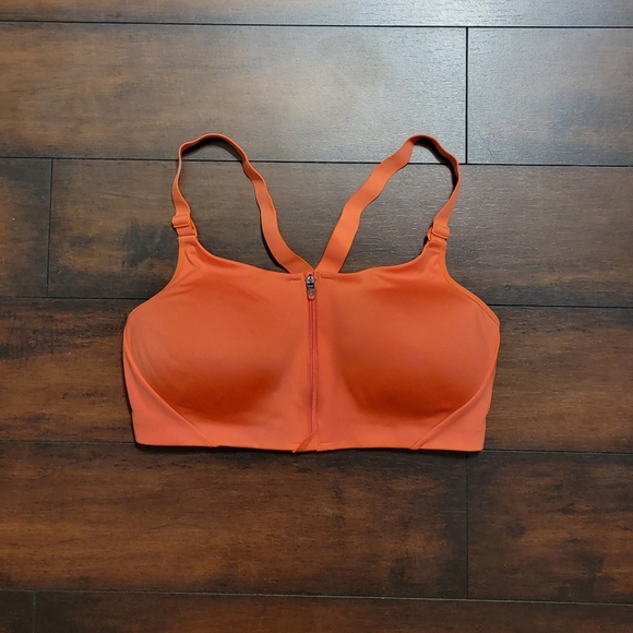 All In Motion Front Zip Sports Bra - Picture 1 of 4